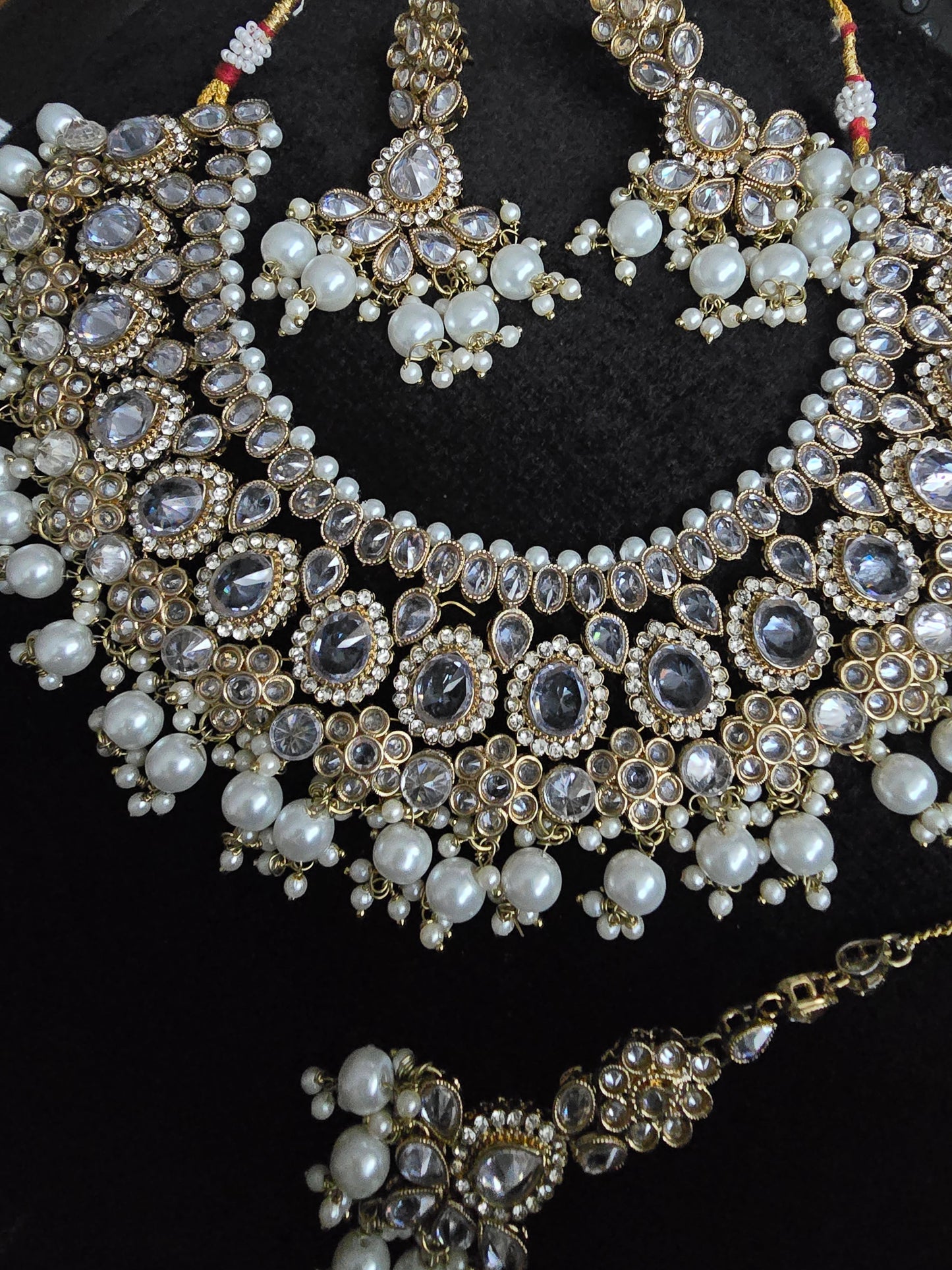 White bridal Set