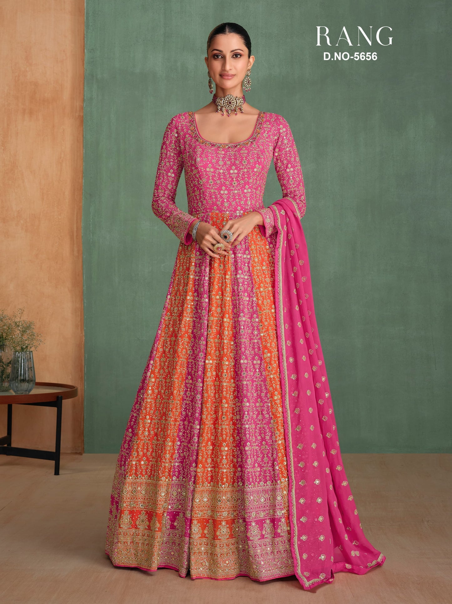 Pink Sayuri designer Gowns