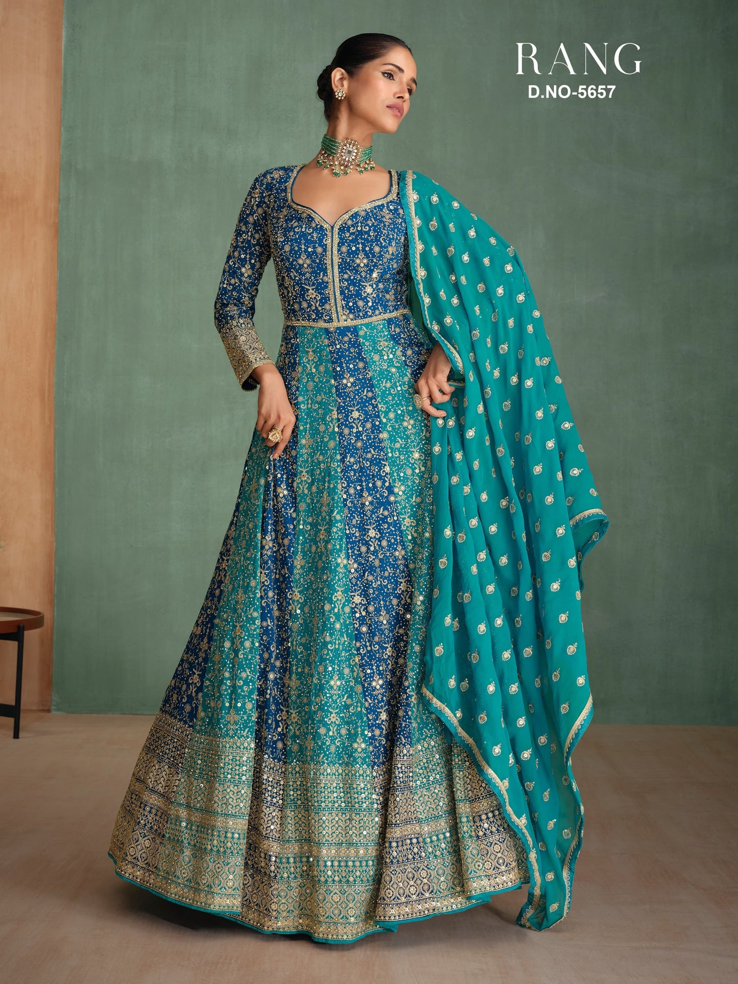 Blue Sayuri designer Gowns