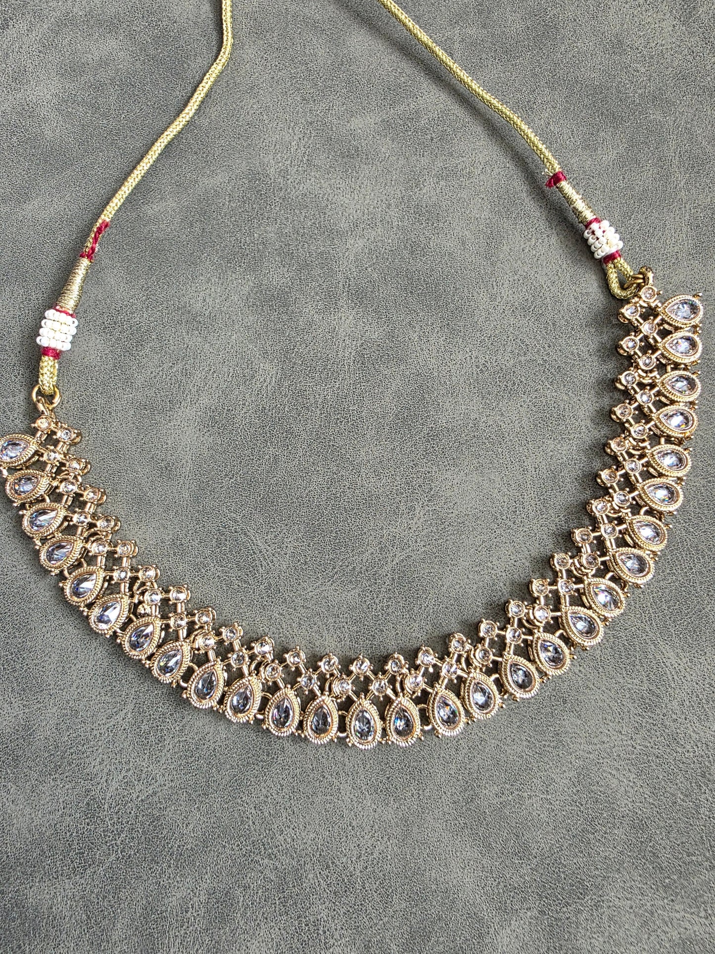 Gold Kundan Bridal Jewelry Set