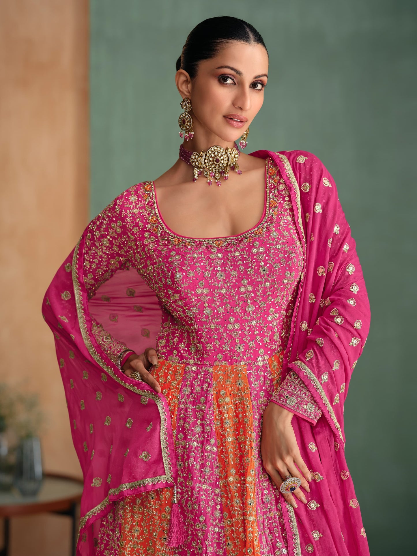 Close up Sayuri designer Gowns