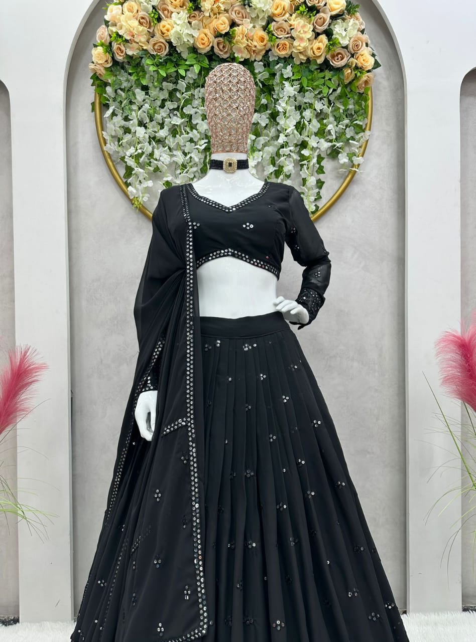 Semi Stitched Lehenga