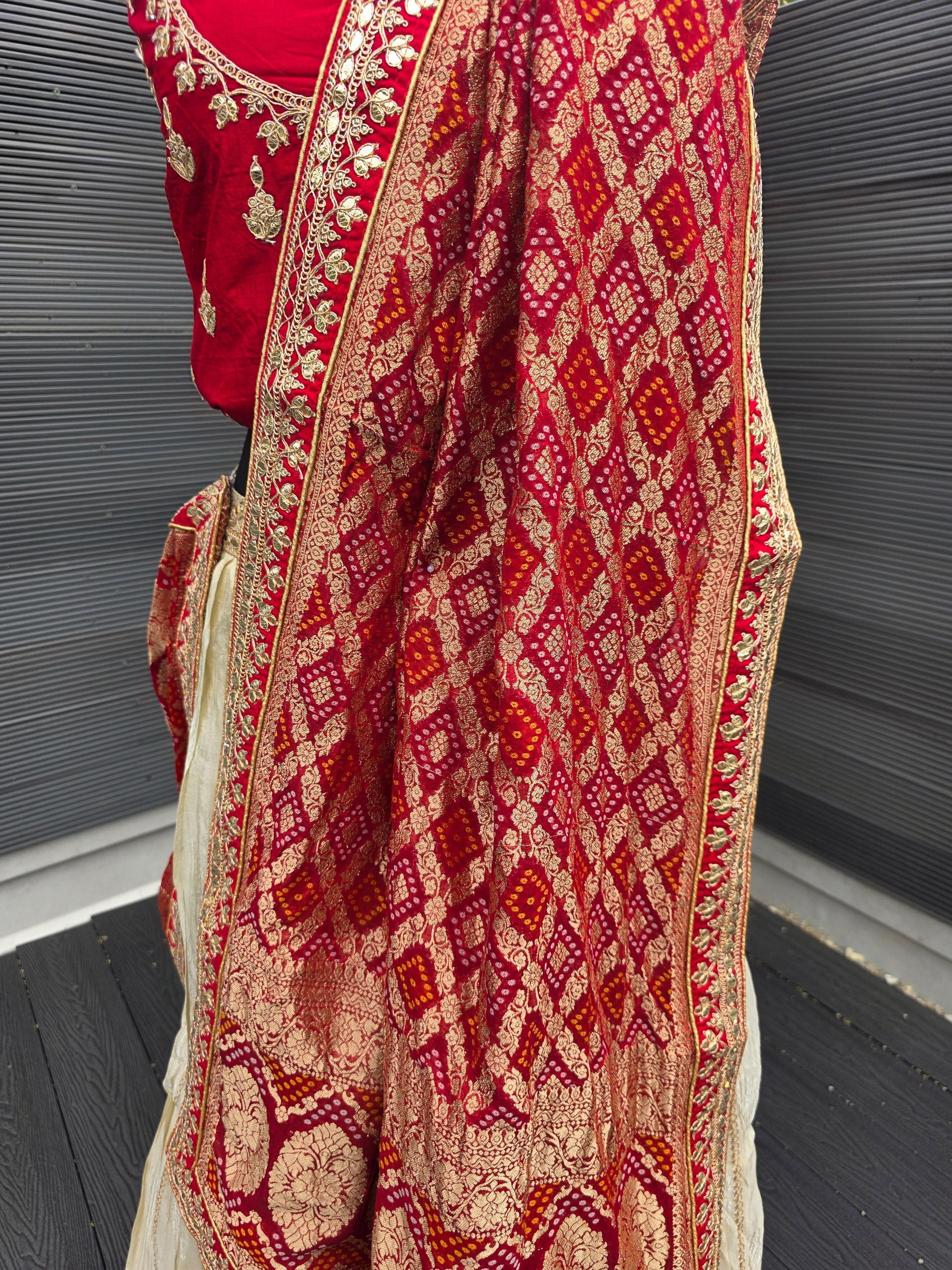 Semi-Stitched Lehenga Choli Set