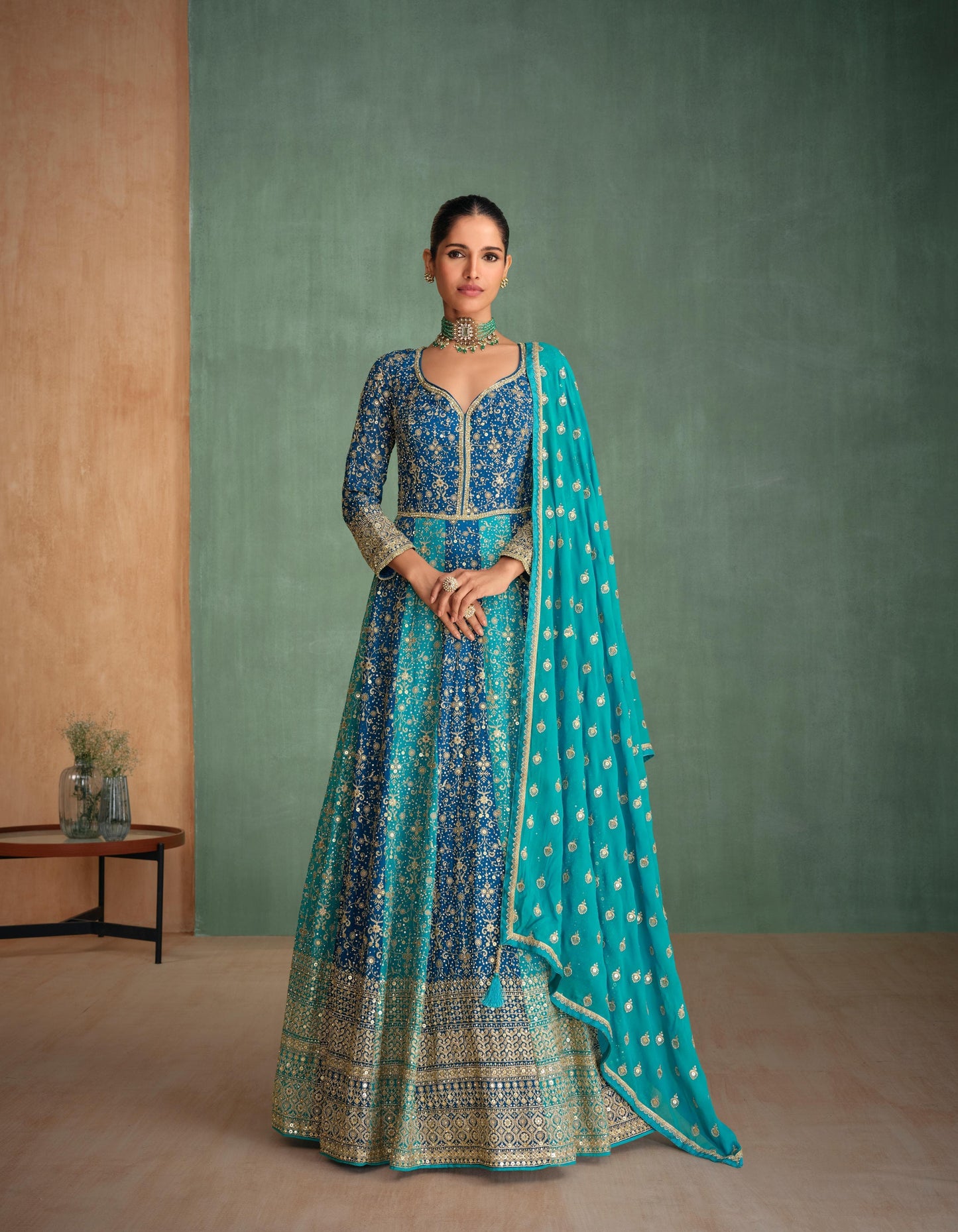Blue Sayuri designer Gowns