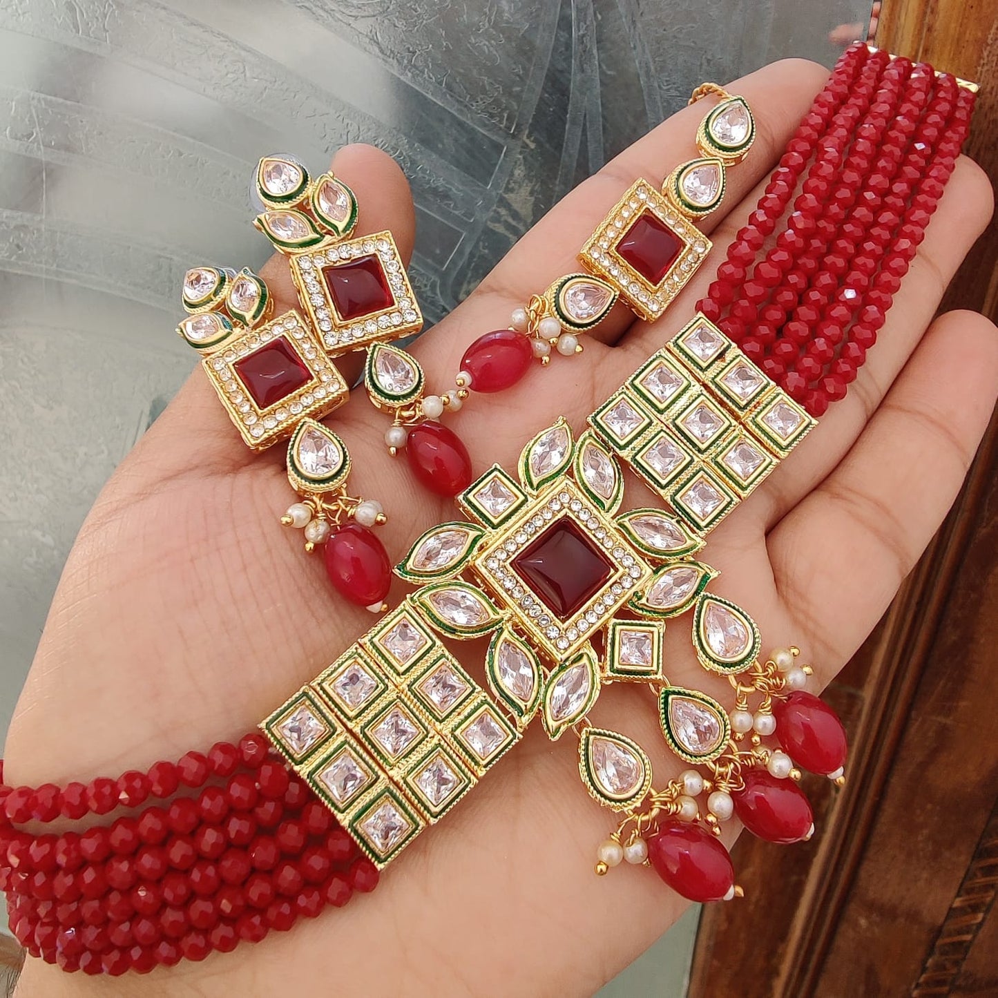 Monalisa Kundan Set