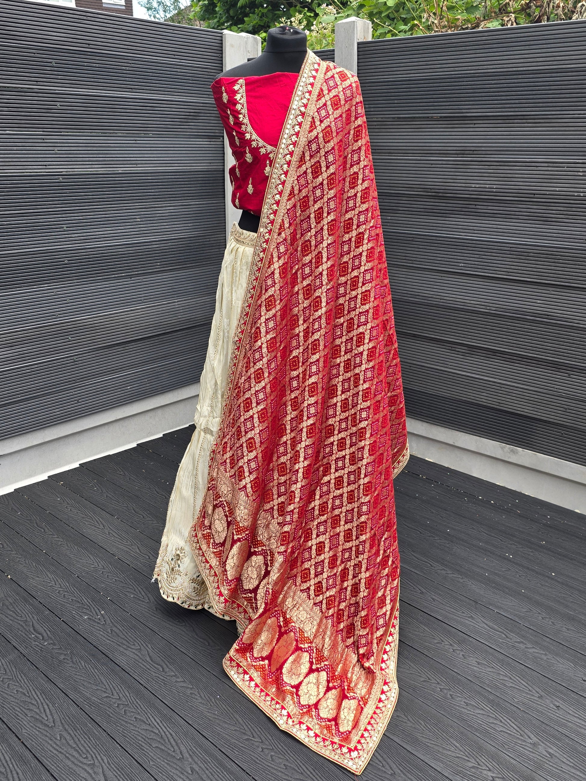 Semi-Stitched Lehenga Choli Set