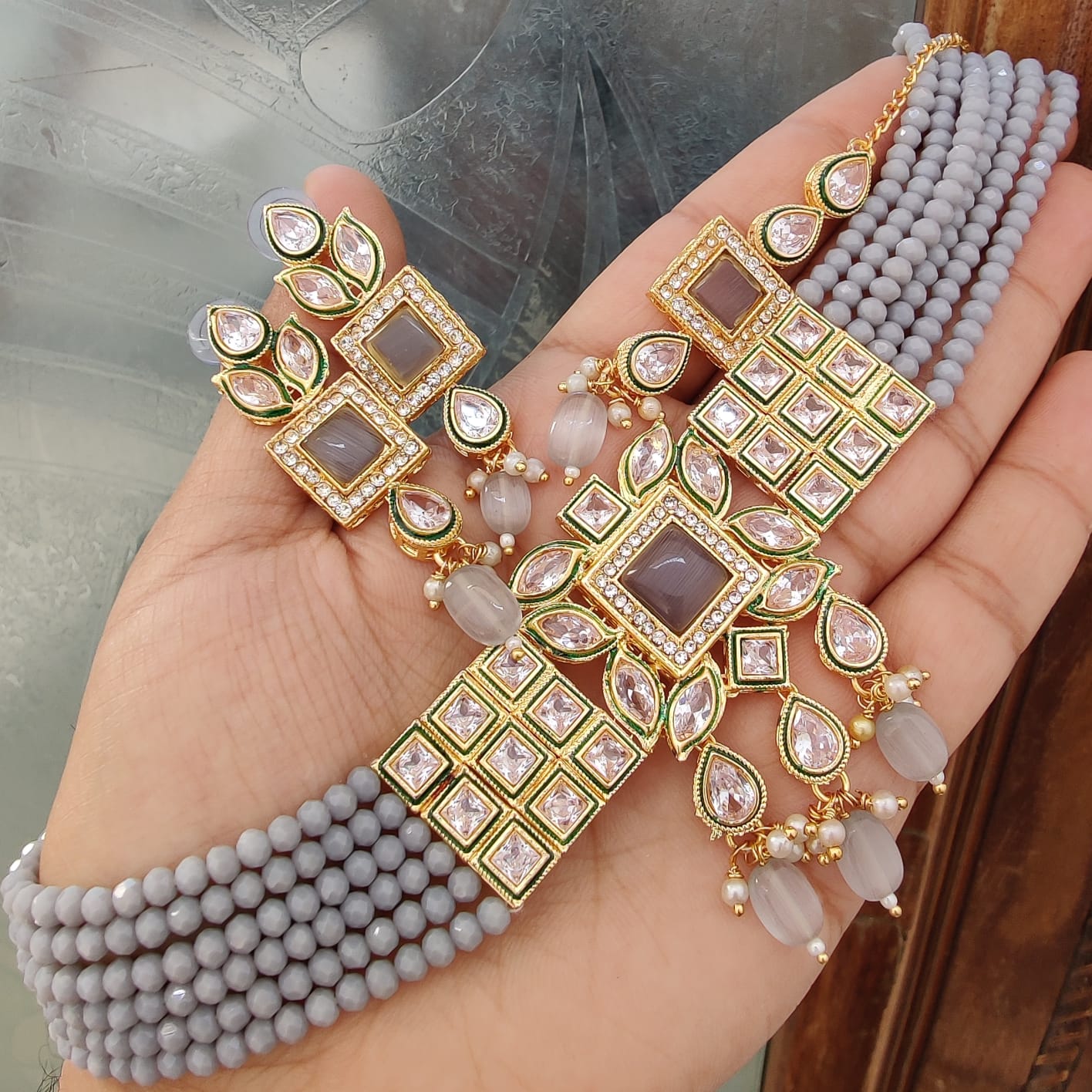 Monalisa Kundan Set