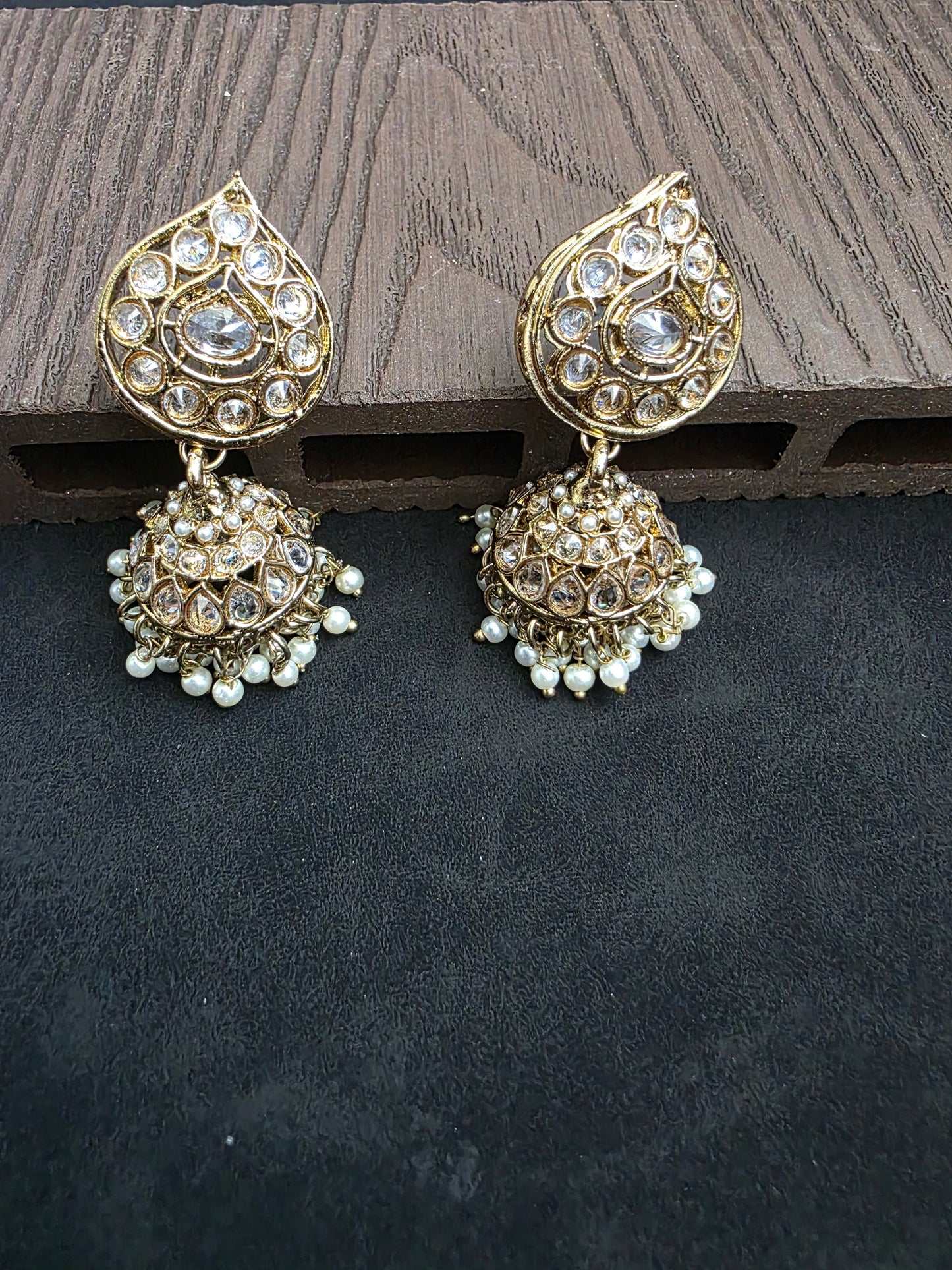 Earrings Kundan Choker Necklace