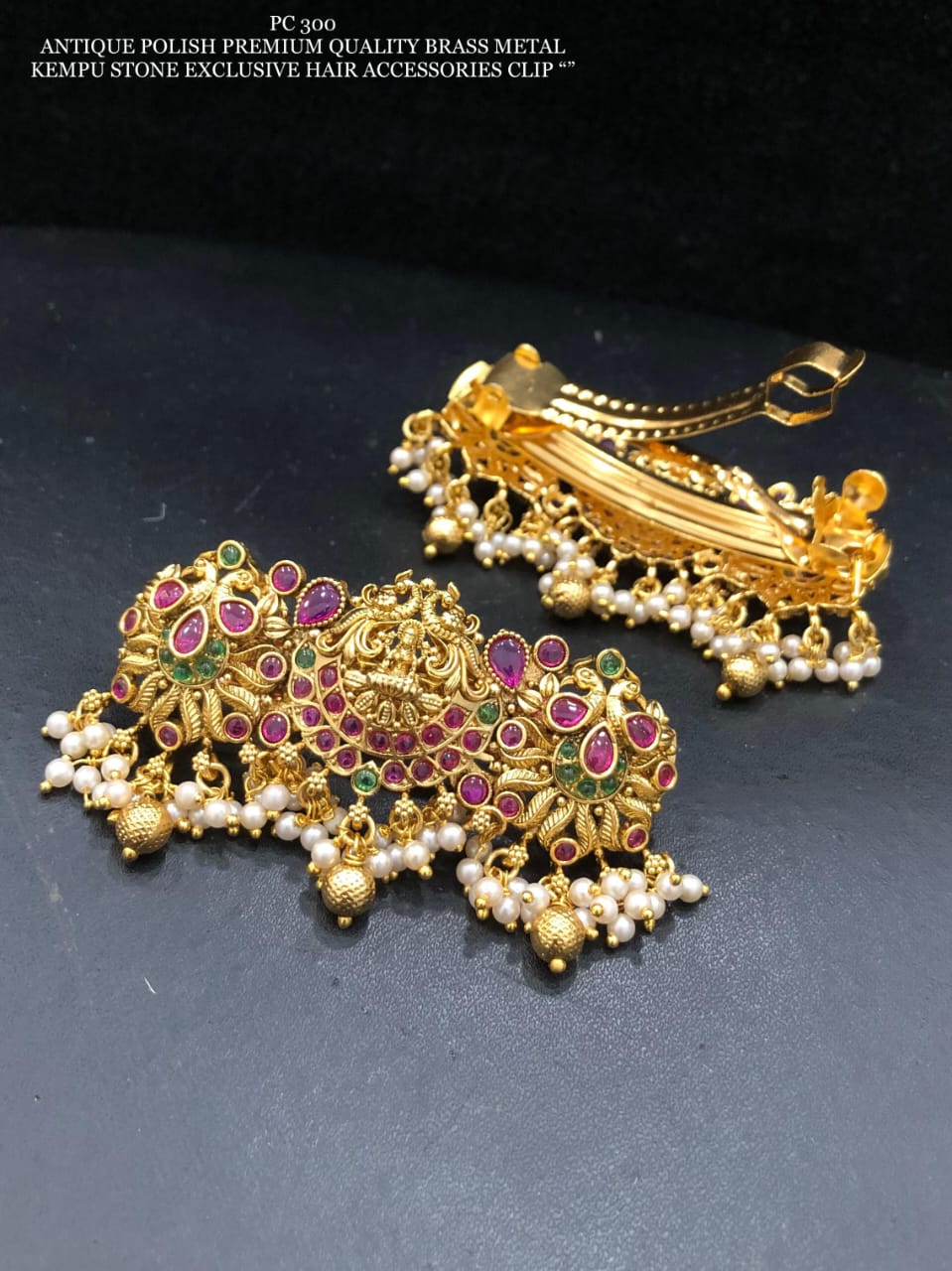 Traditional Brass Hair Clip