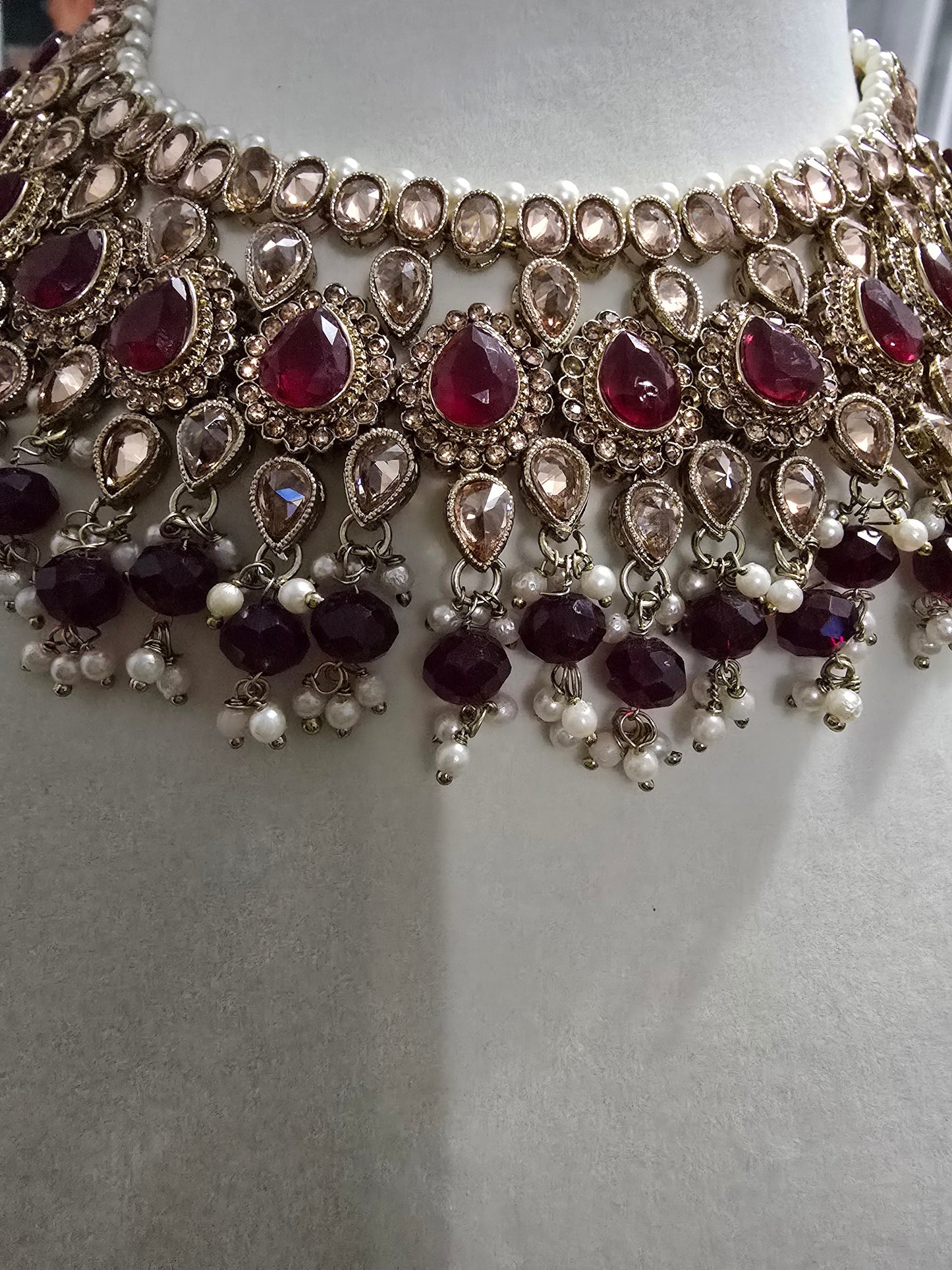 Maroon Bridal set