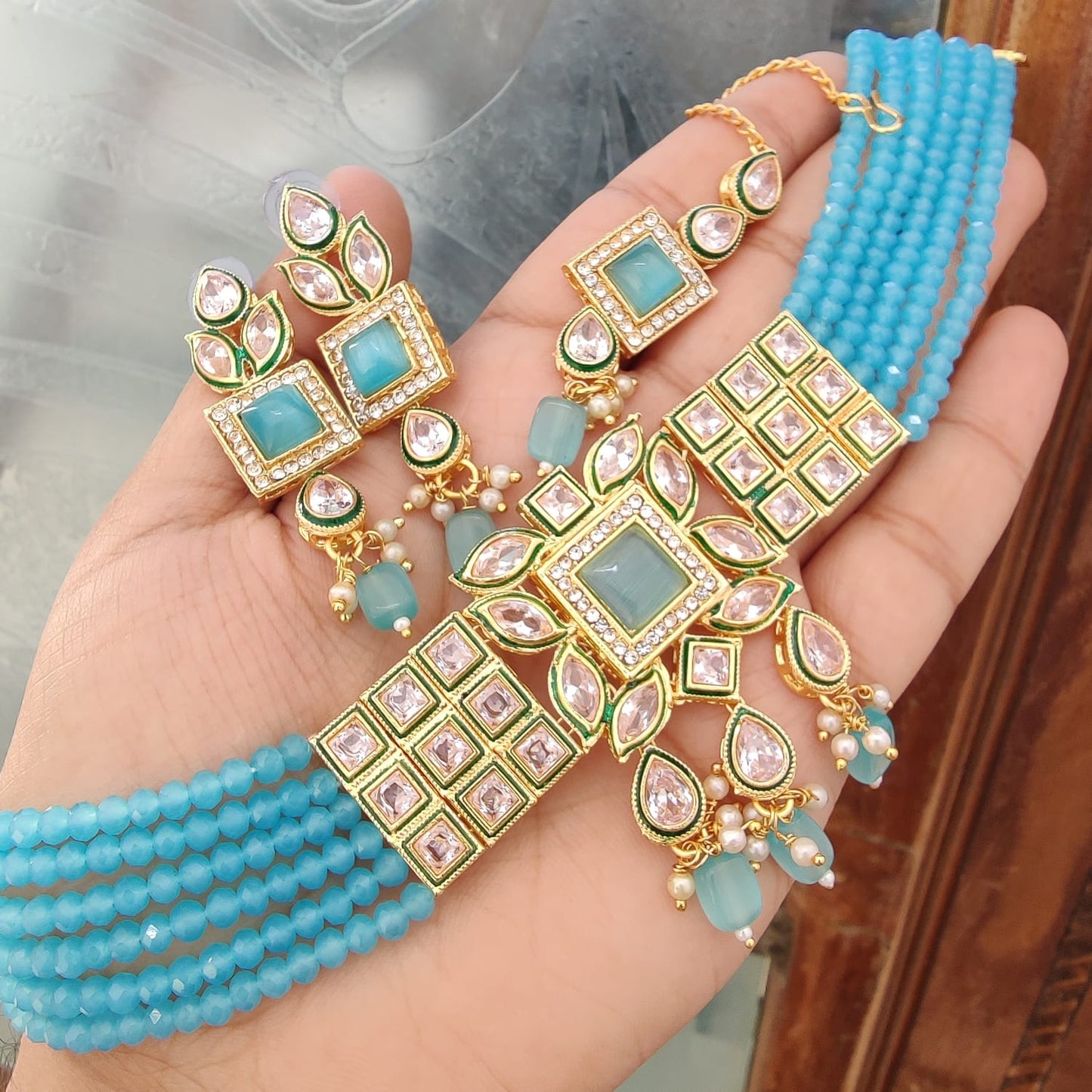 Monalisa Kundan Set
