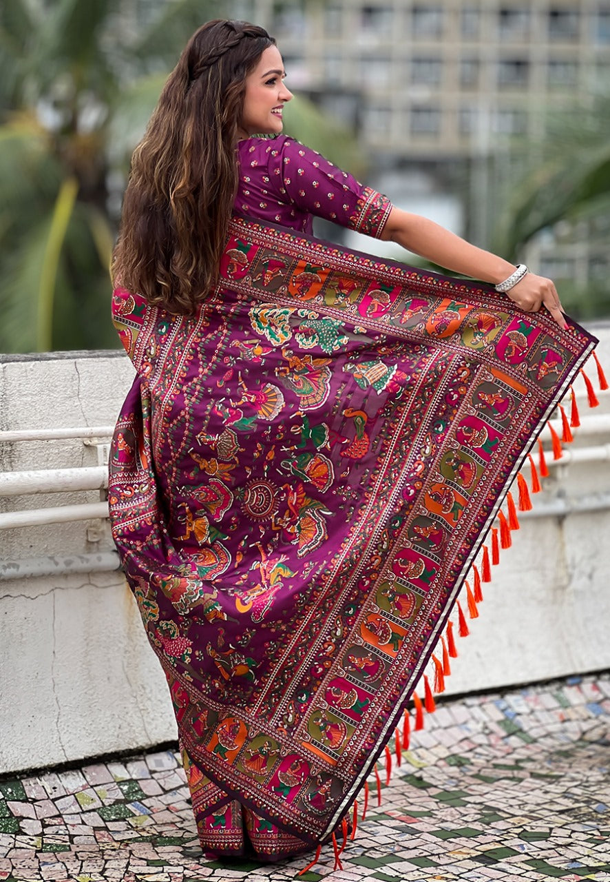 Kashmiri Saree