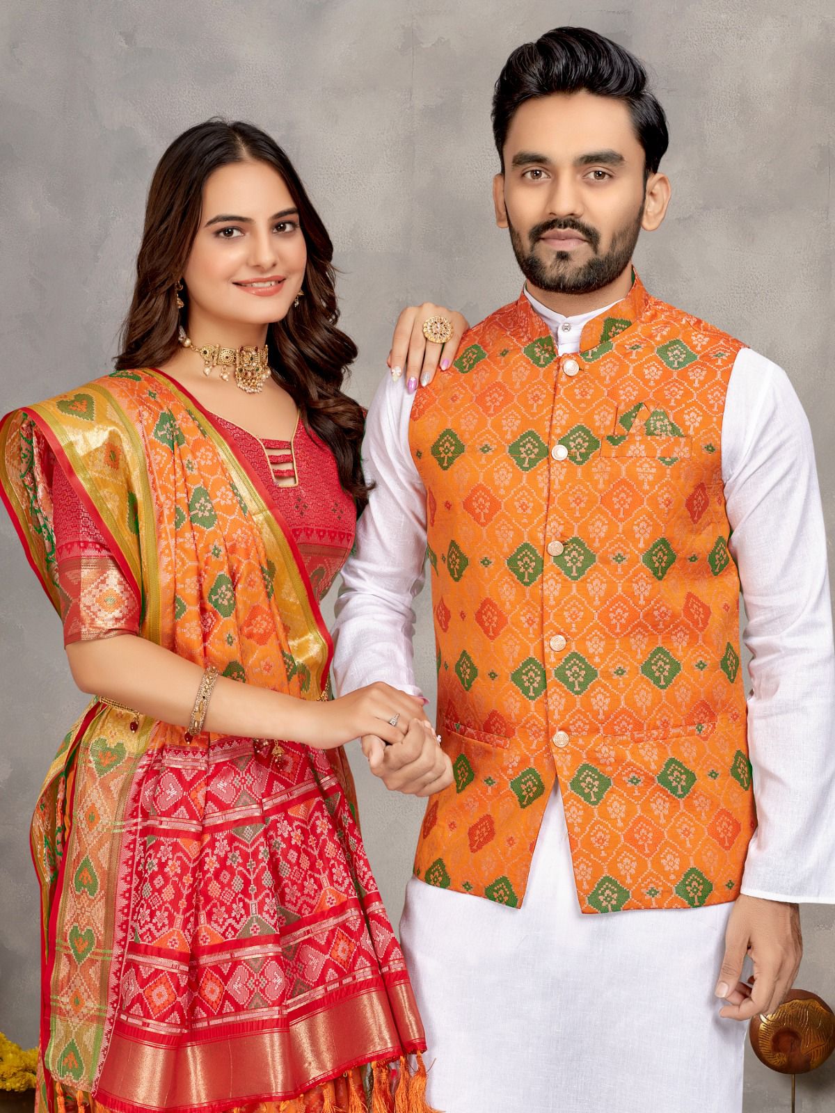 Couples Combo Set Mens Kurta