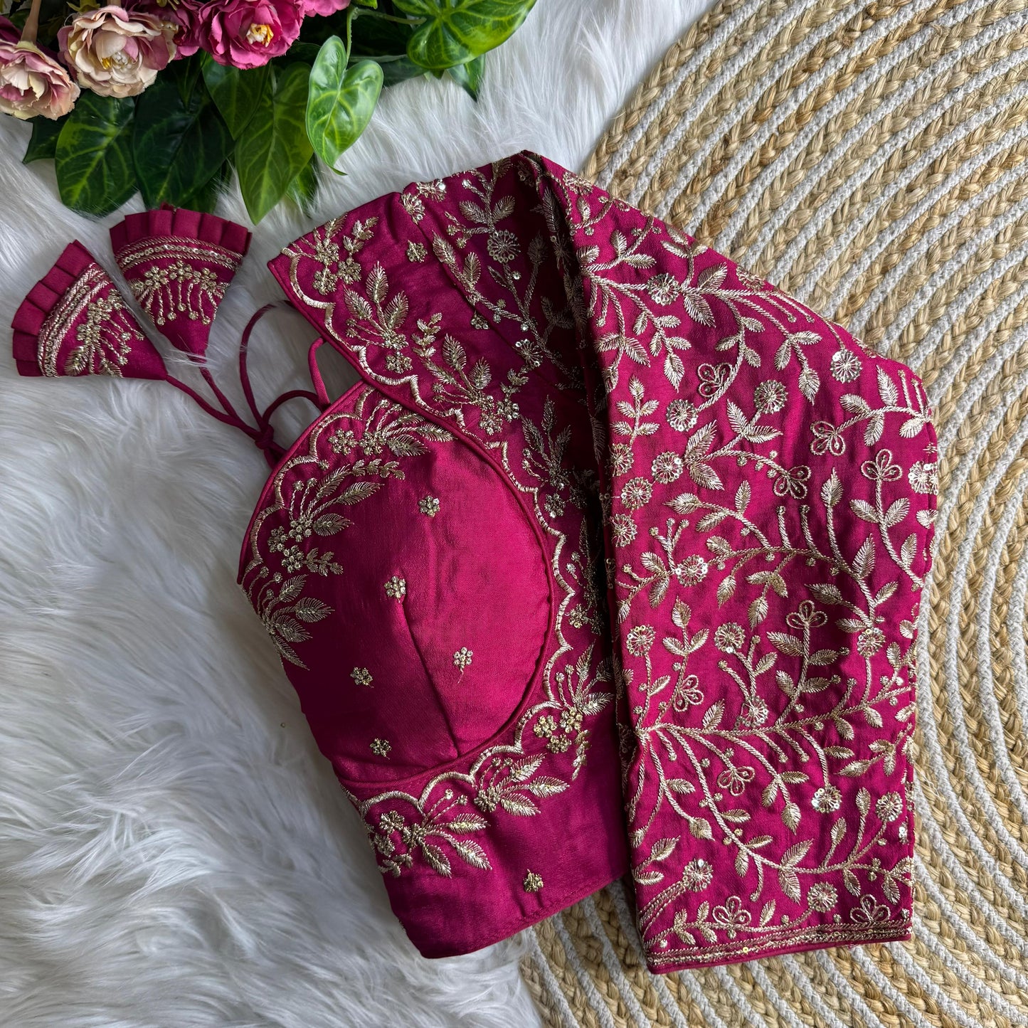 Madhubala Style Readymade Bridal Blouse