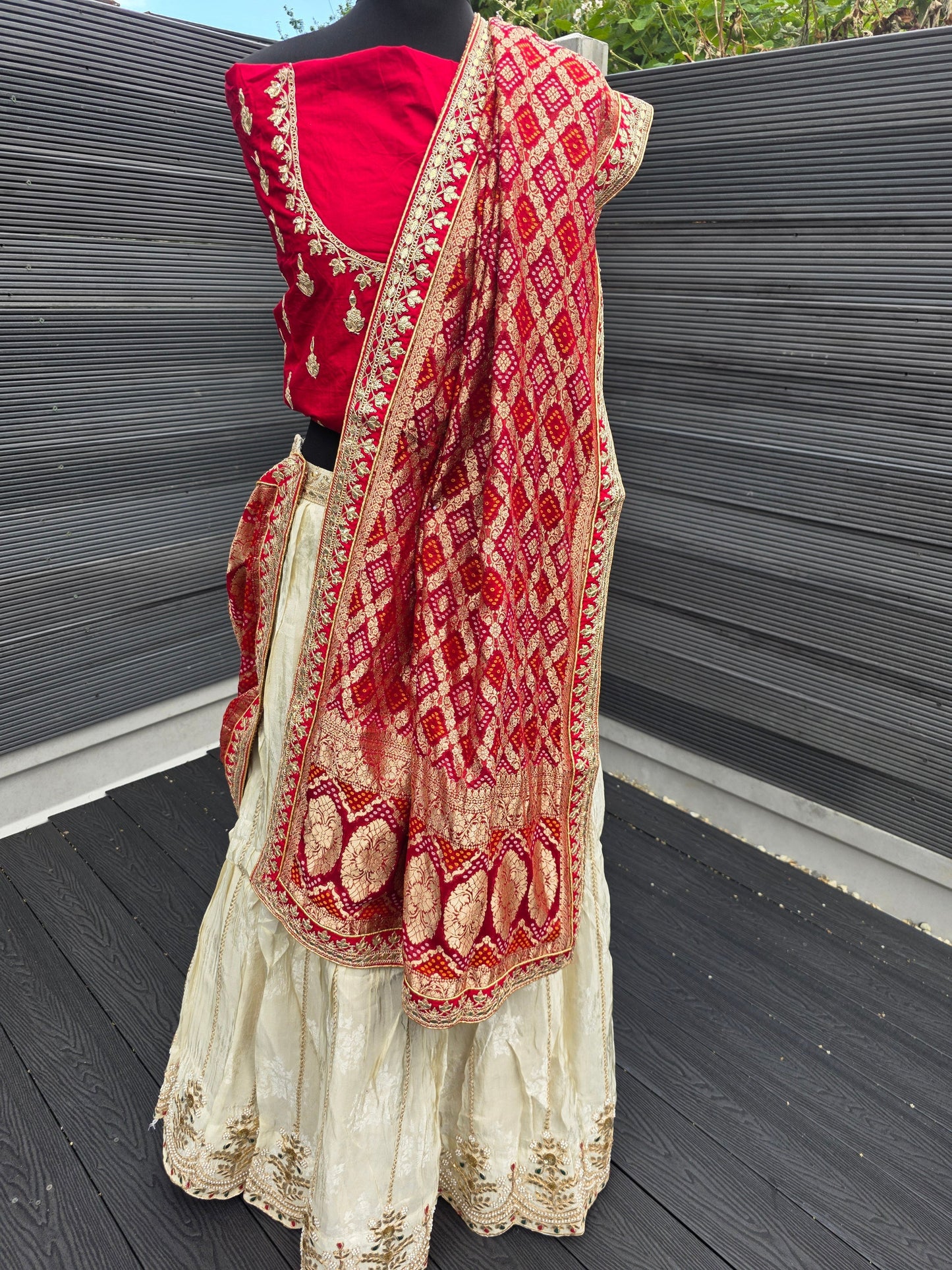 Semi-Stitched Lehenga Choli Set