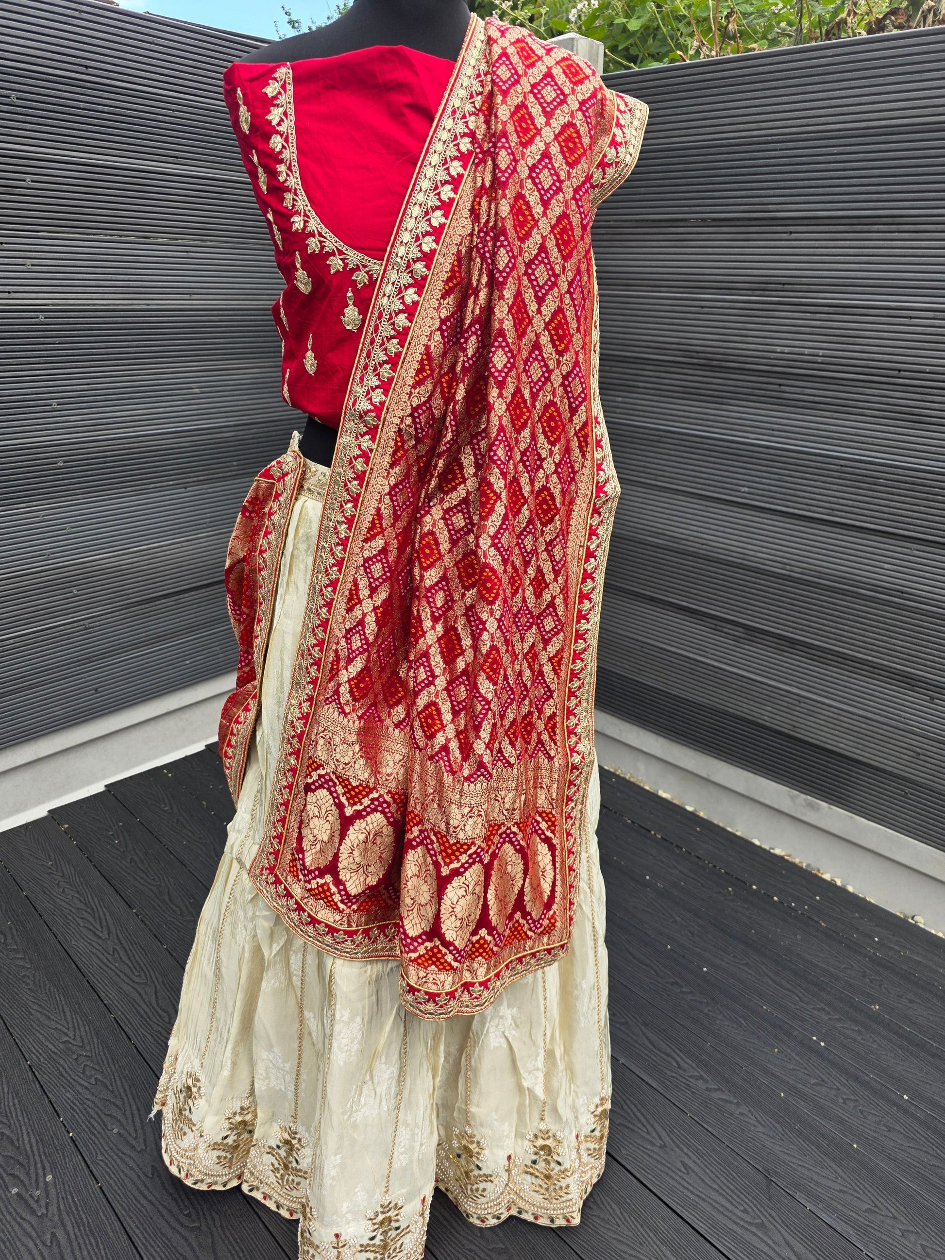 Semi-Stitched Lehenga Choli Set