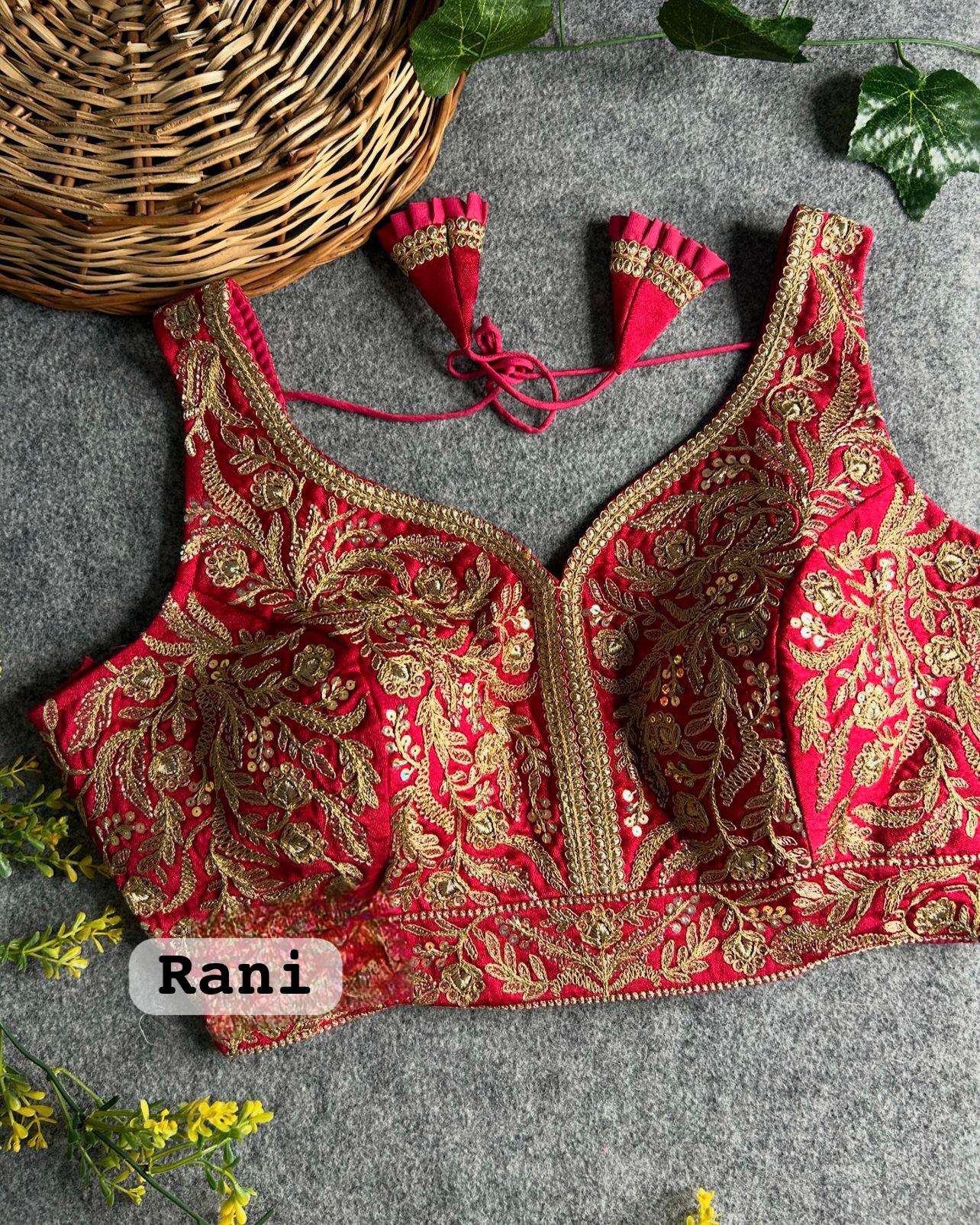 Designer Heavy Blouses