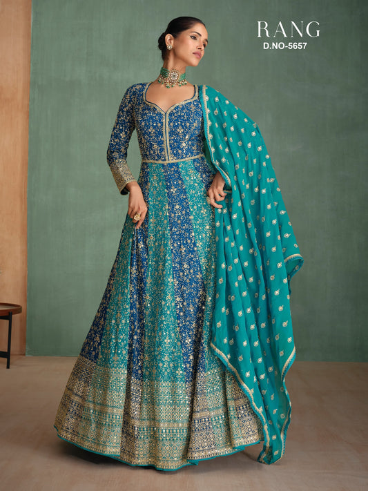 Blue Sayuri designer Gowns