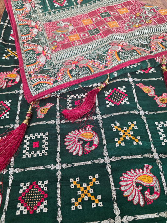 Authentic Gharchola Saree | Classic Indian Bridal Wear