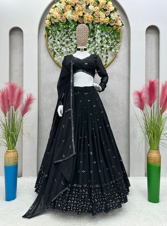 Semi Stitched Lehenga