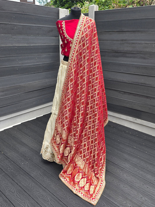 Semi-Stitched Lehenga Choli Set